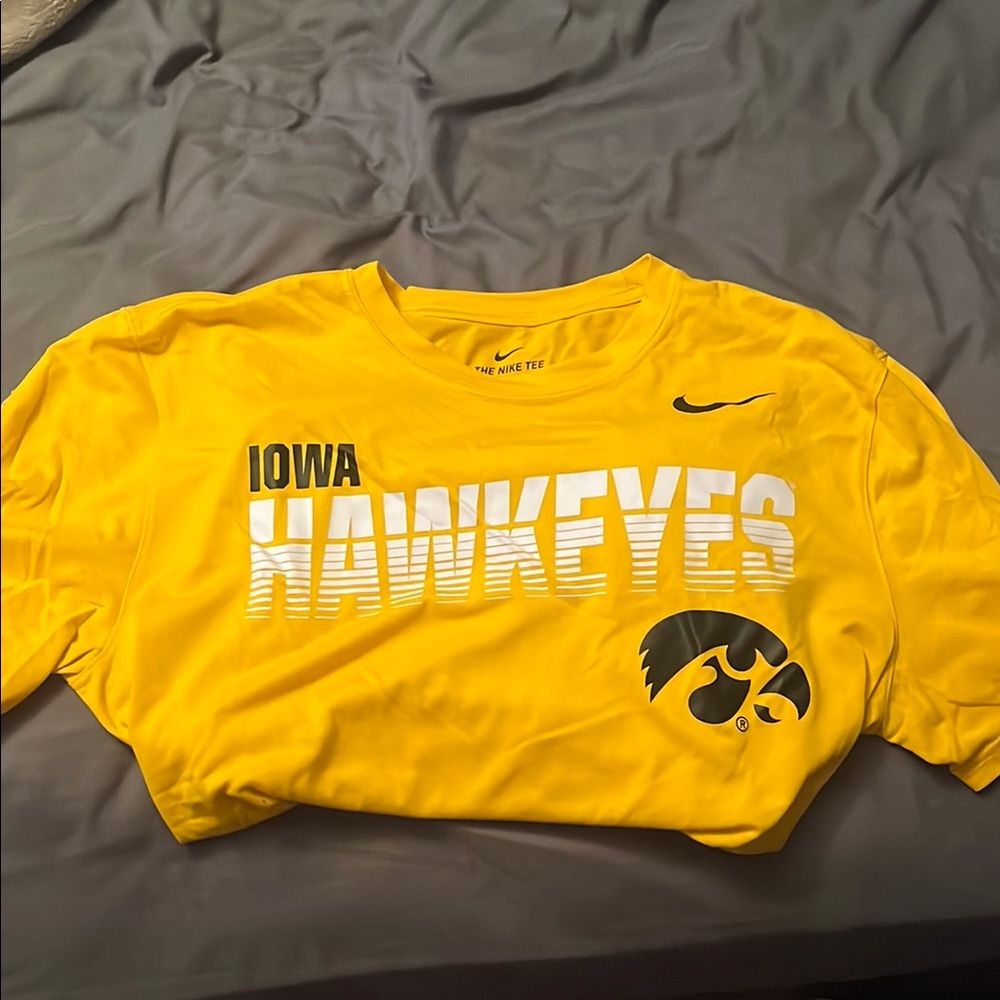 Nike Iowa Hawkeyes Yellow T-Shirt